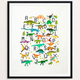 Dinosaur Alphabet Cross Stitch Pattern - Digital Download