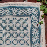 Aegean Octagon Table Mat Cross Stitch Pattern - Digital Download