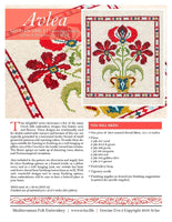 Grecian Urn #3 Cross Stitch Pattern - Digital Download