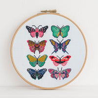 Butterflies Cross Stitch Pattern - Digital Download