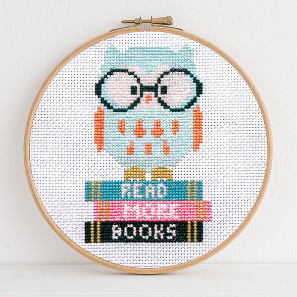 Books Cross stitch pattern PDF Quotes Reading Book lover